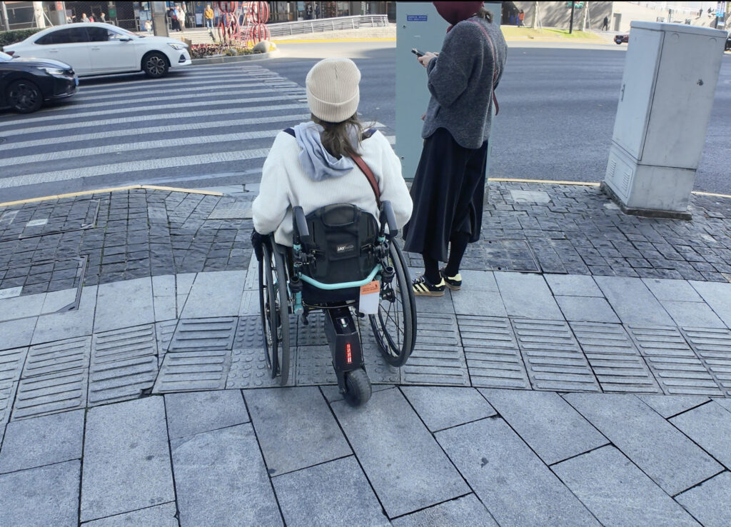 Footpath in Shanghai