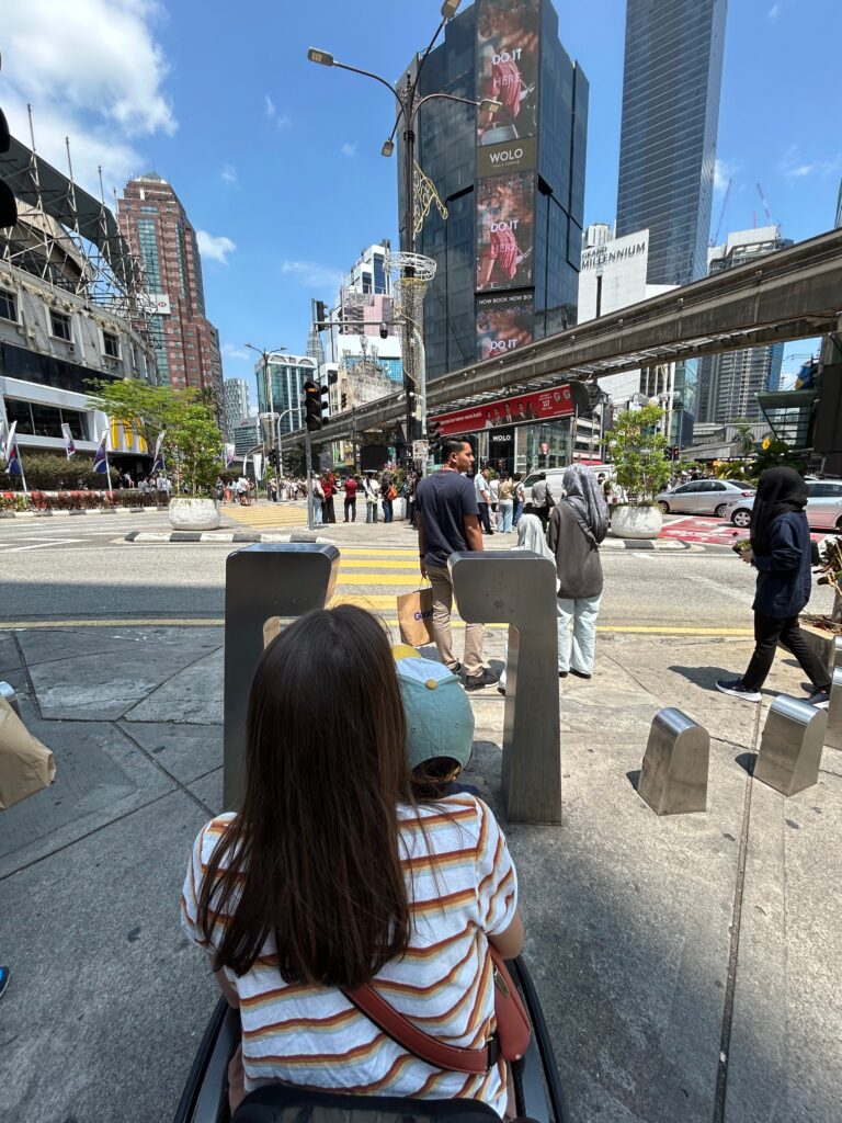 Busy intersection KL